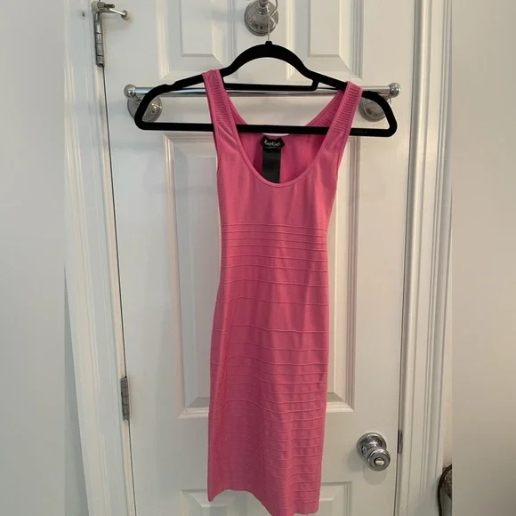 pink metallic bodycon dress Bandeau Structured Detail Mini Bodycon Dress In Pink Cracked Metallic Faux Leather | EGO US